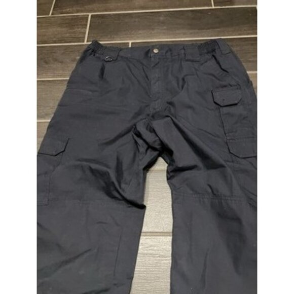 Men’s 5.11 Tactical Series Pants Size 36x32 Navy Blue - Picture 2 of 4